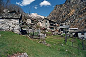 Val Codera. L'abitato di Codera. 